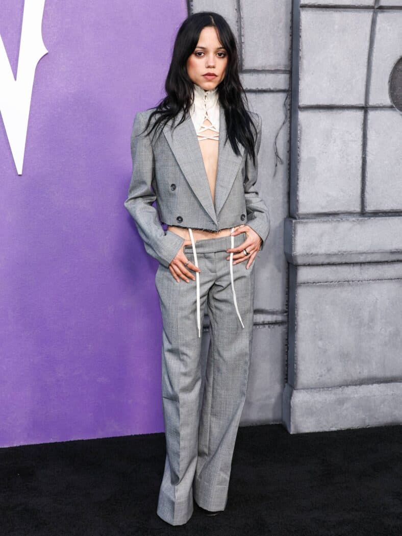 Jenna Ortega posing 
