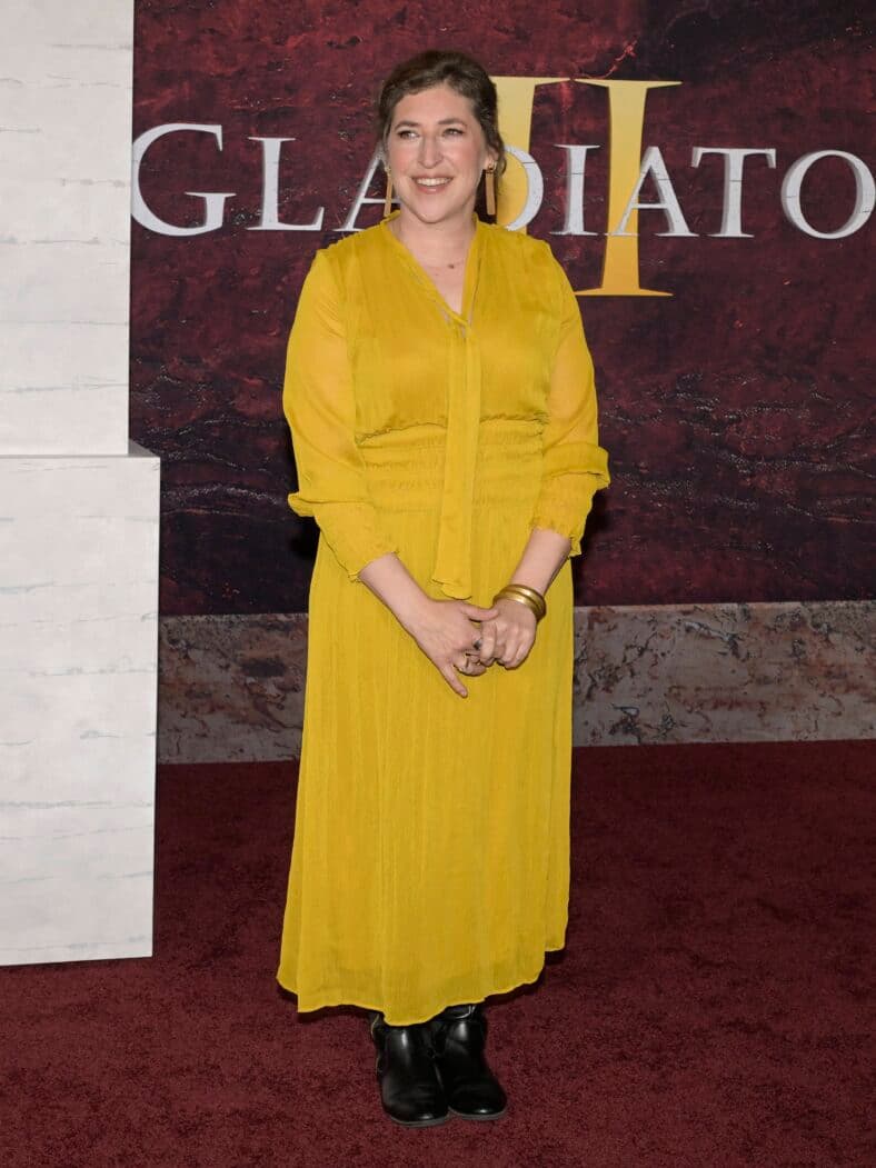 Mayim Bialik at Los Angeles Premiere of ''Gladiator II''