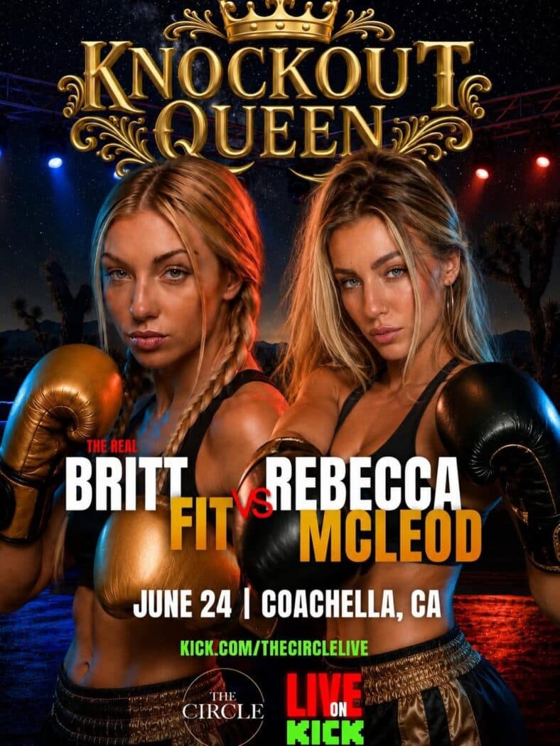 Brittney Lefevre fight poster