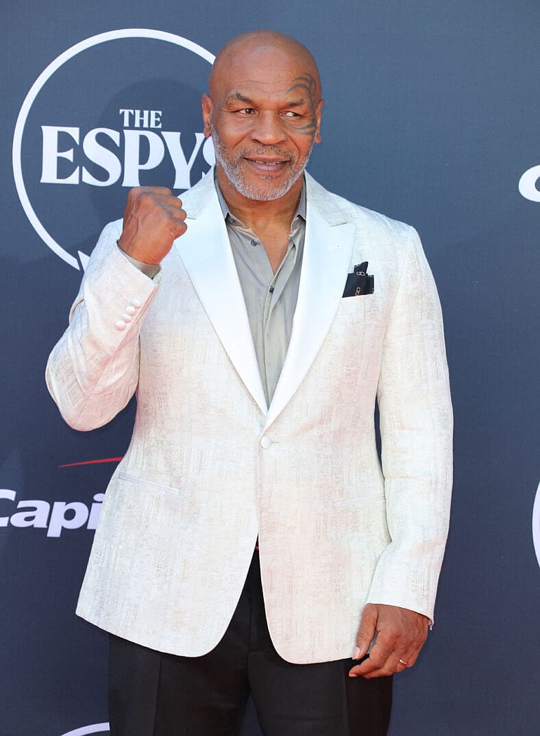 Mike Tyson at The 2023 ESPY Awards in Los Angeles