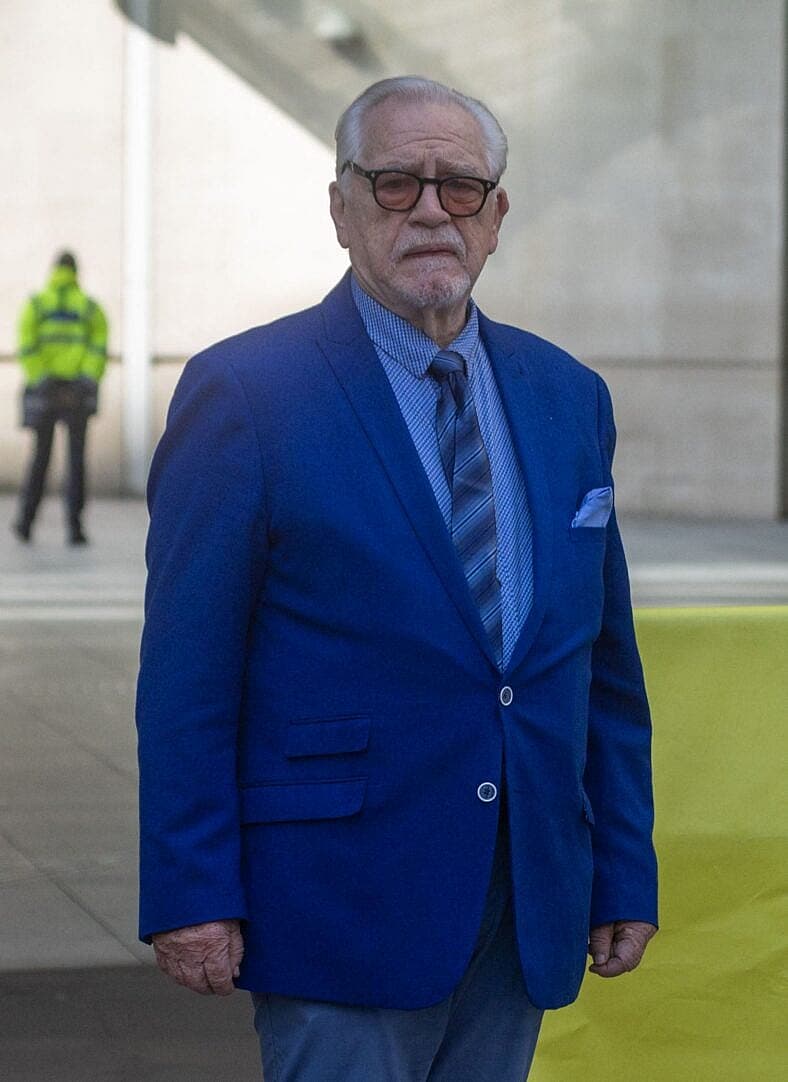 Brian Cox outside BBC