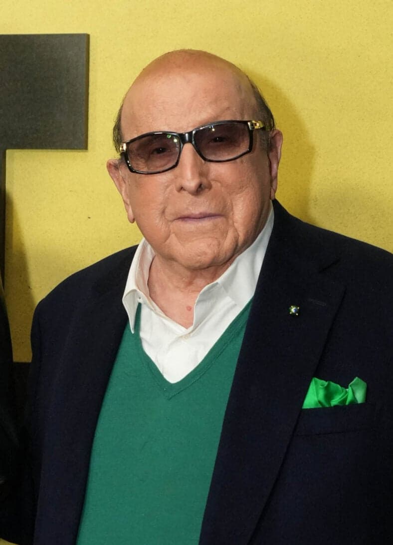 Clive Davis na estreia da Focus Features em Lorne-NYC