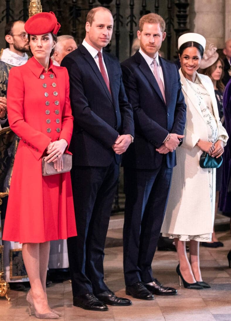 William and Kate, Harry and Meghan