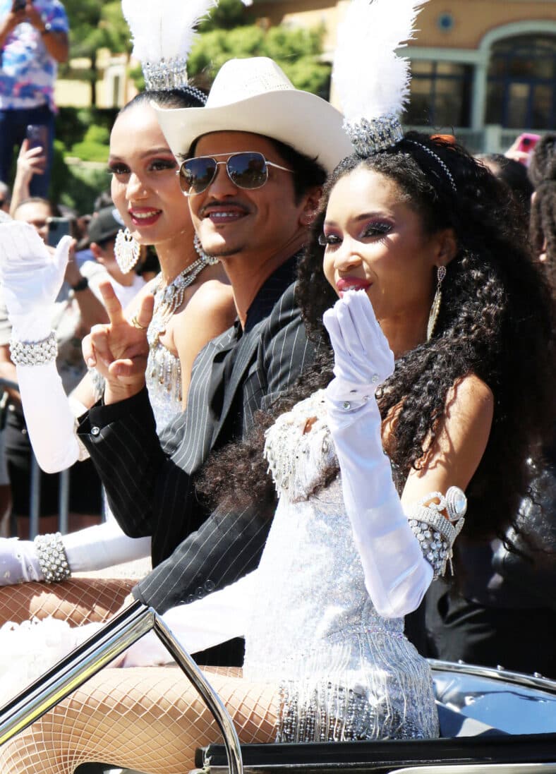 Bruno Mars and Marlo Mulligan