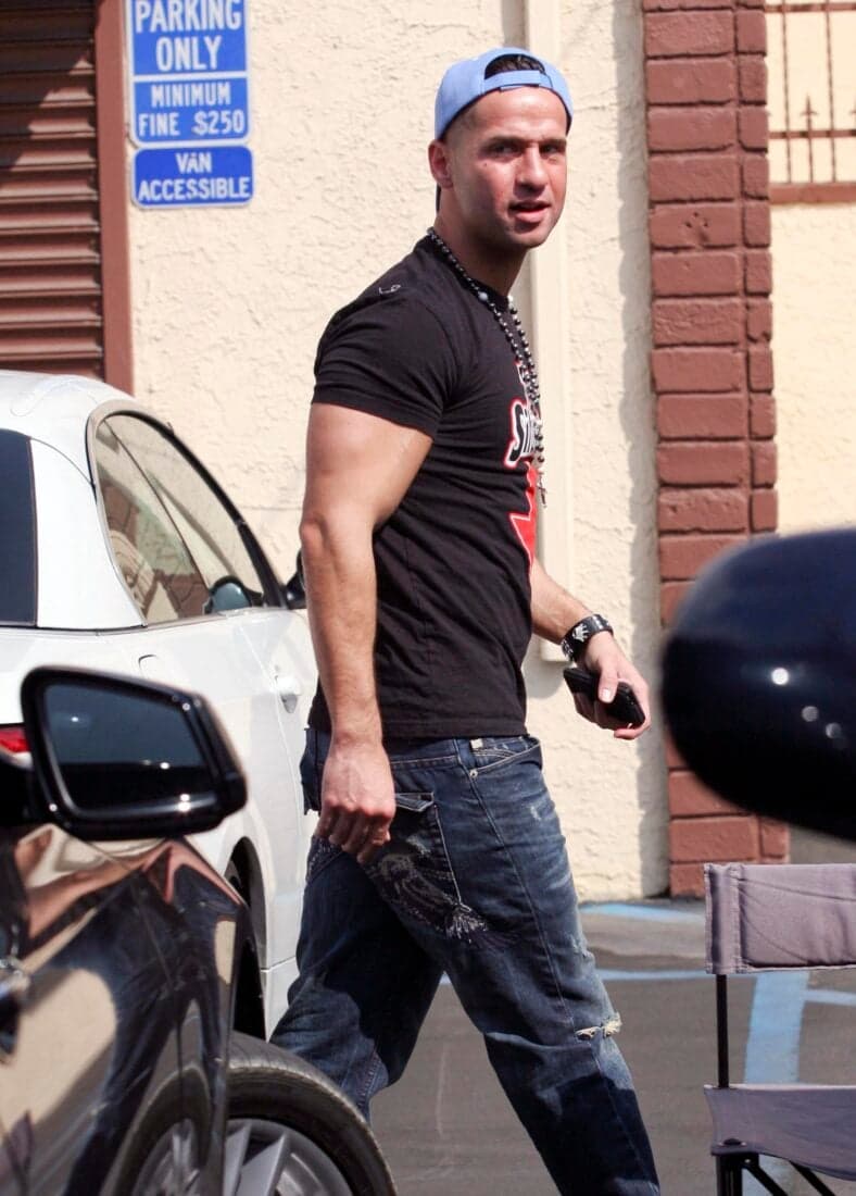 Mike Sorrentino at 'Dancing with the Stars' rehearsals