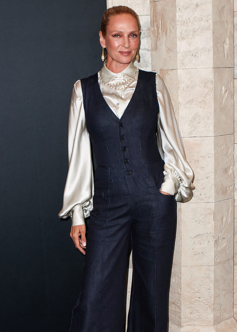 Uma Thurman at the World Premiere Of Paramount+ And Showtime's 'Dexter: Resurrection' Season 1
