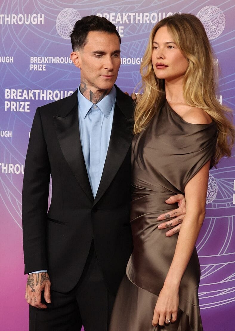 Adam Levine and Behati Prinsloo