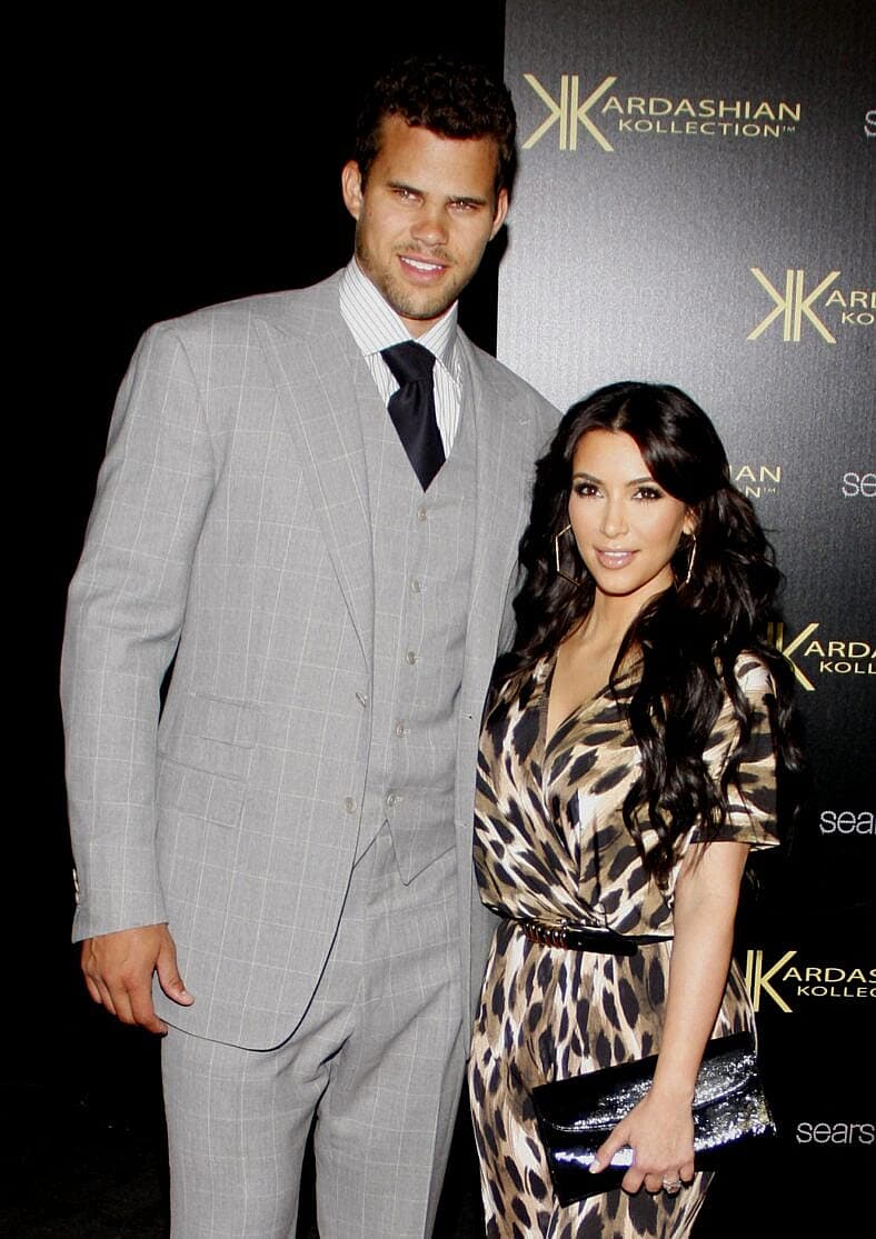 Kris Humphries and Kim Kardashian
