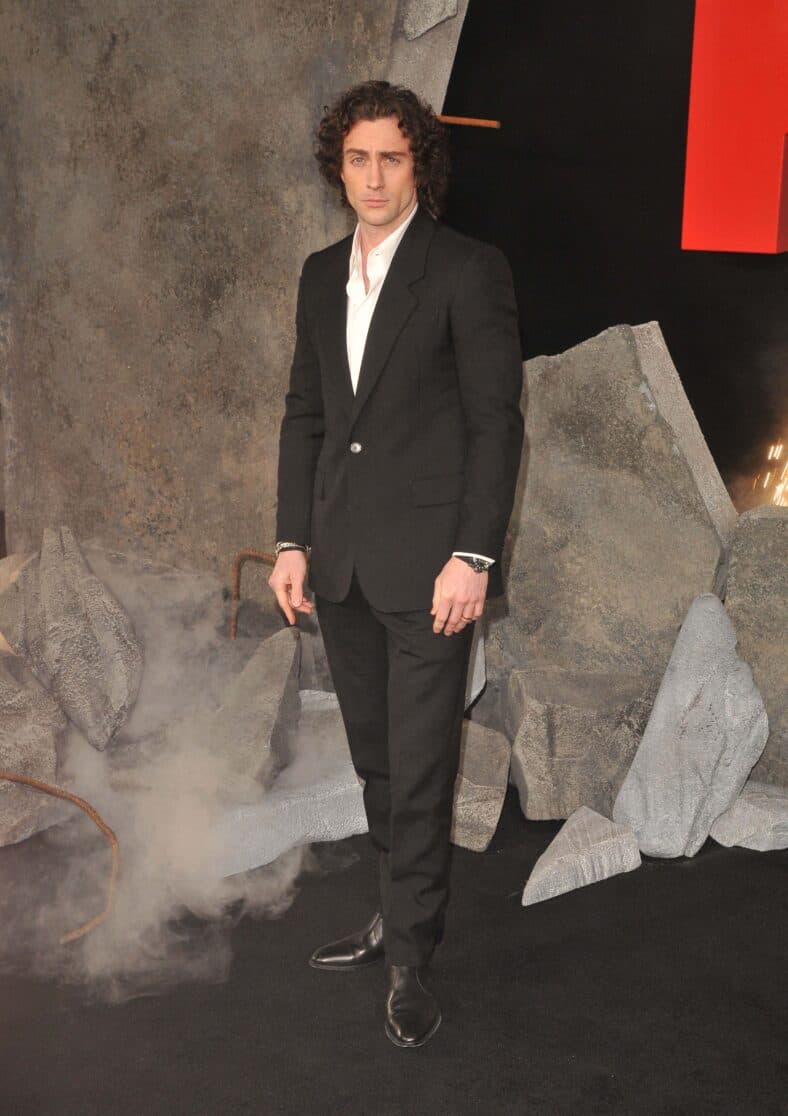 Aaron Taylor Johnson at the "Fuze" UK premiere, London