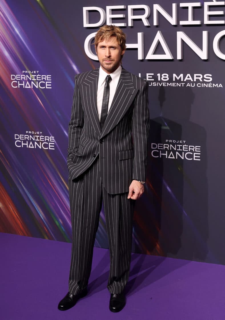 Ryan Gosling at the 'Project Hail Mary' photocall in Paris
