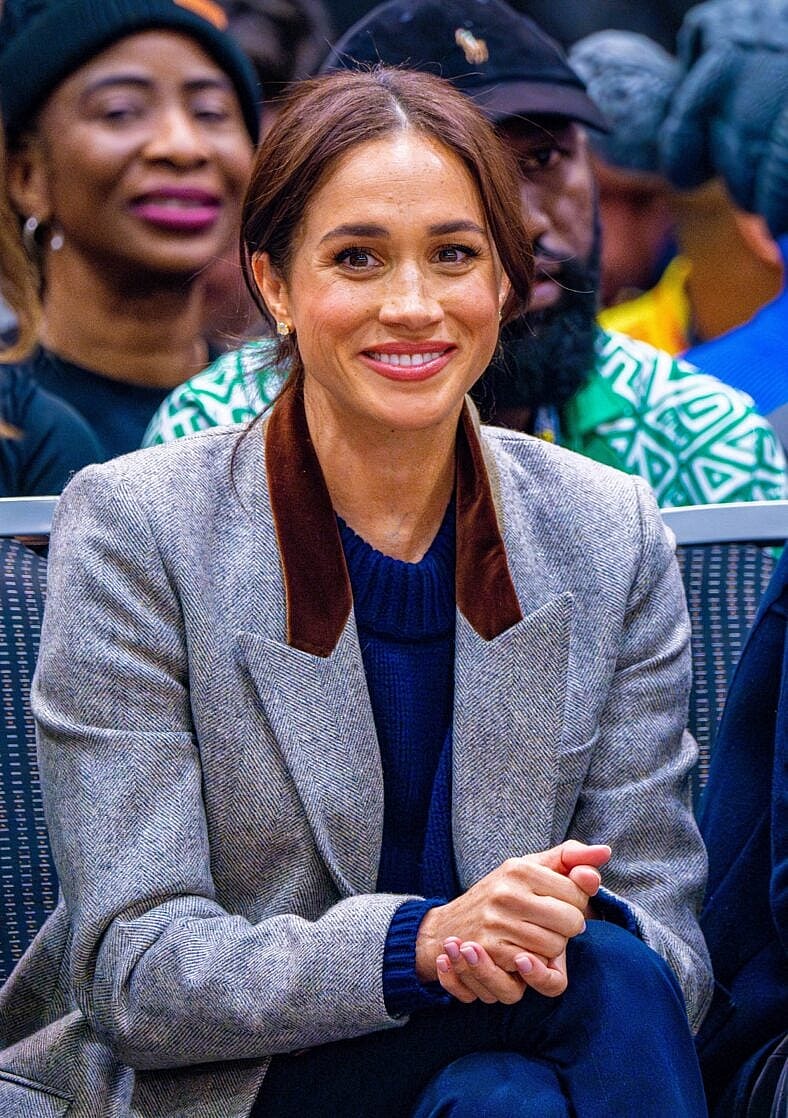 Meghan Markle courtside
