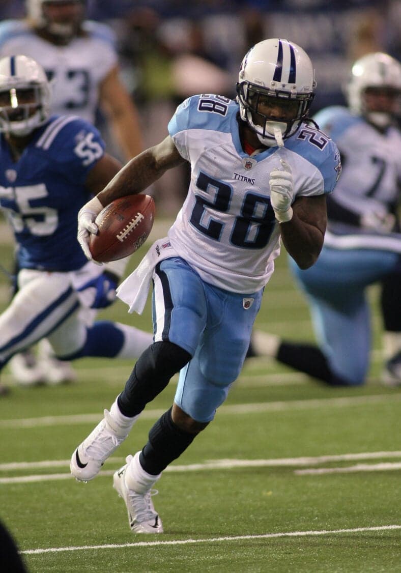 Chris Johnson, running back do Tennessee Titans