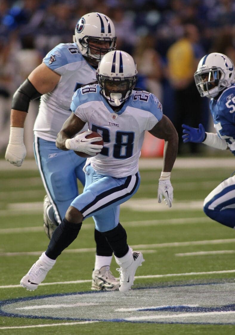 Chris Johnson, running back do Tennessee Titans