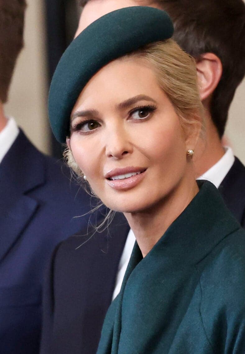 Ivanka at the Trump and Vance Swearing-In at the US Capitol