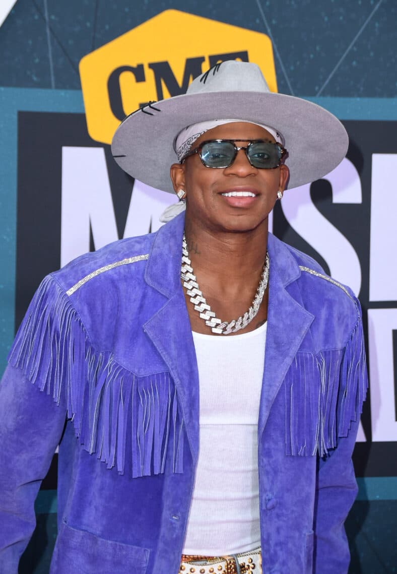 Jimmie Allen at CMT Awards- arrivals