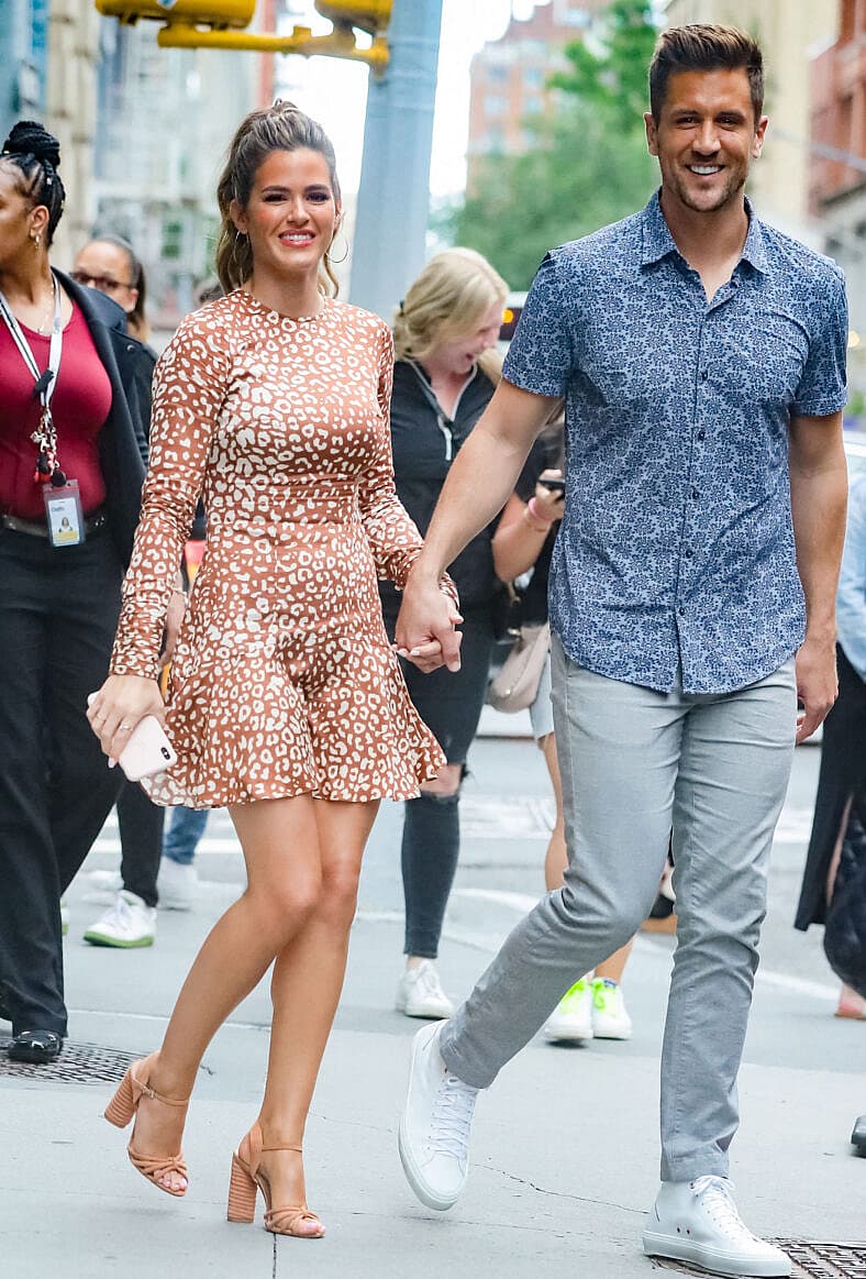 JoJo Fletcher and Jordan Rodgers out and about in NY