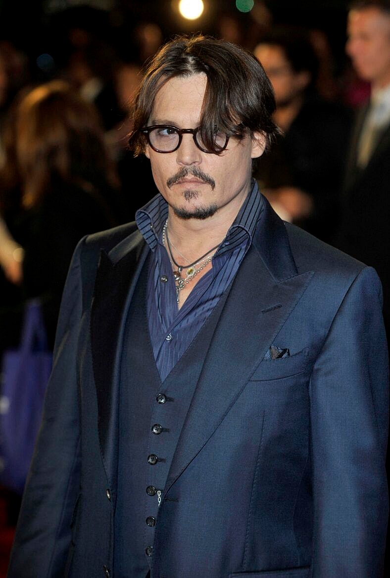 Johnny Depp at The Rum Diary Premiere
