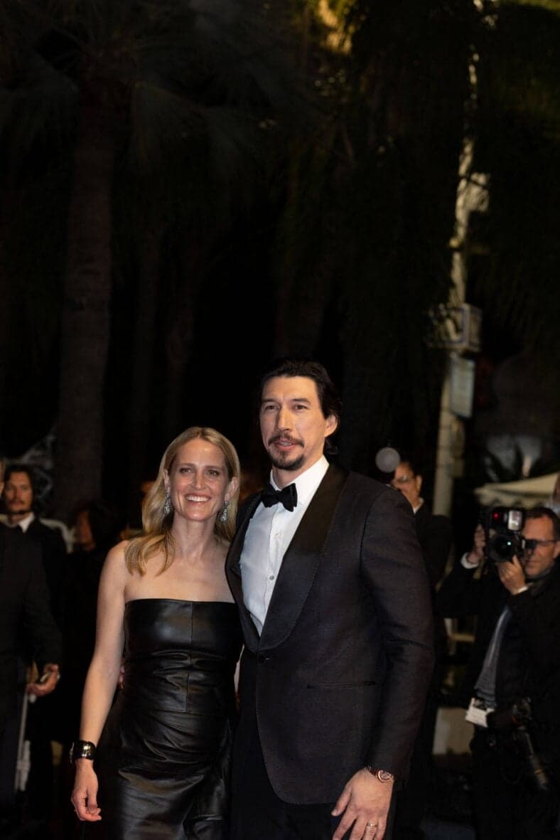 'Paper Tiger' screening during the 79th Cannes Film Festival. 16 May 2026 Pictured: Joanne Tucker, Adam Driver