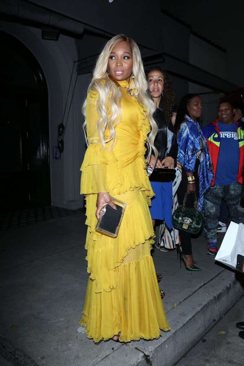 Marlo on the red carpet