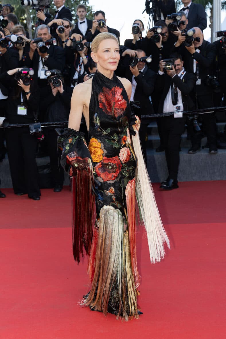 Cate Blanchett attends the red carpet of ''Garance'' at the 79th Cannes Film Festival.