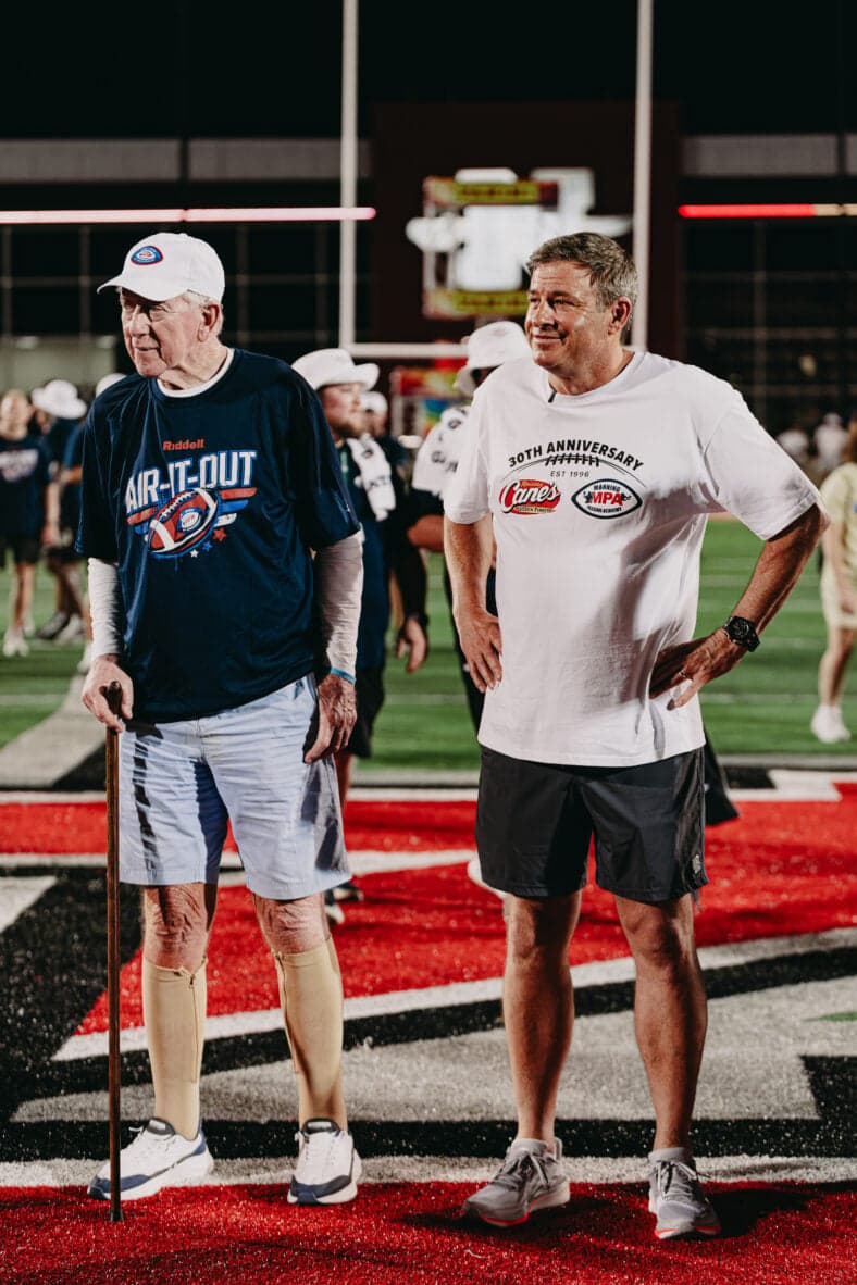 Todd and Archie Manning