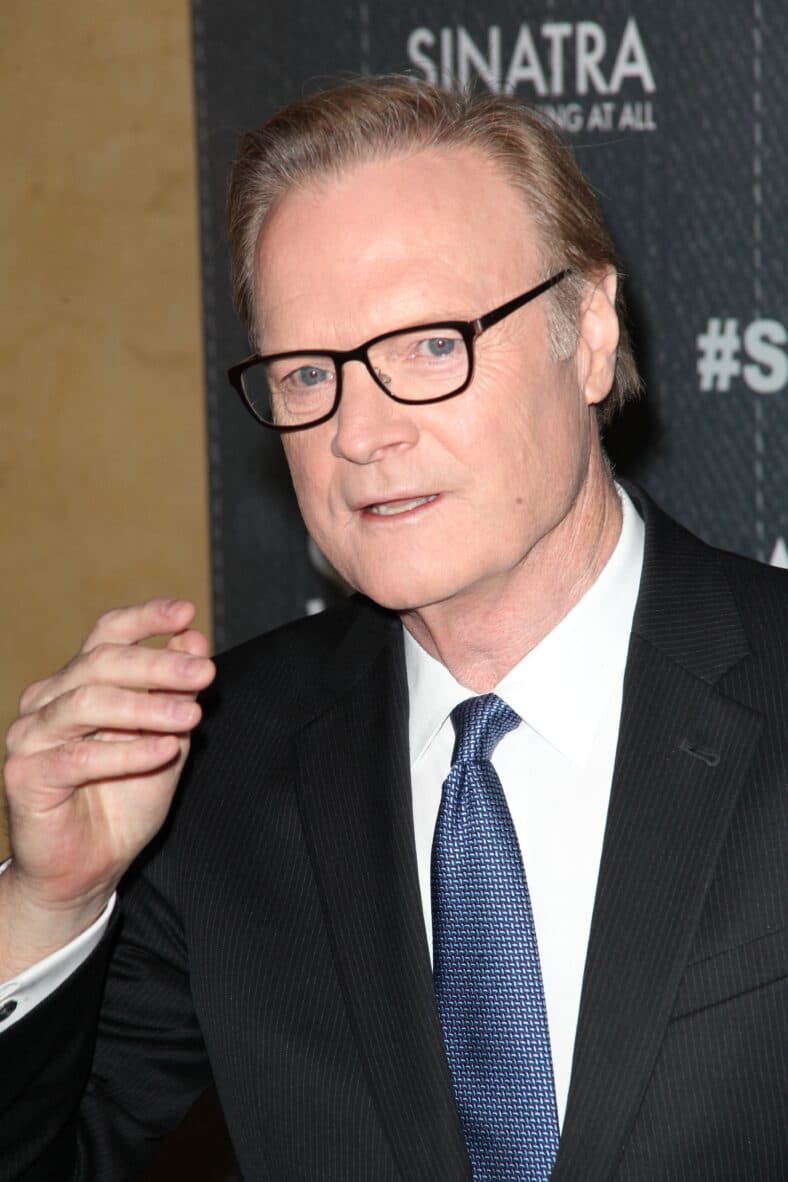 Lawrence O'Donnell on the red carpet