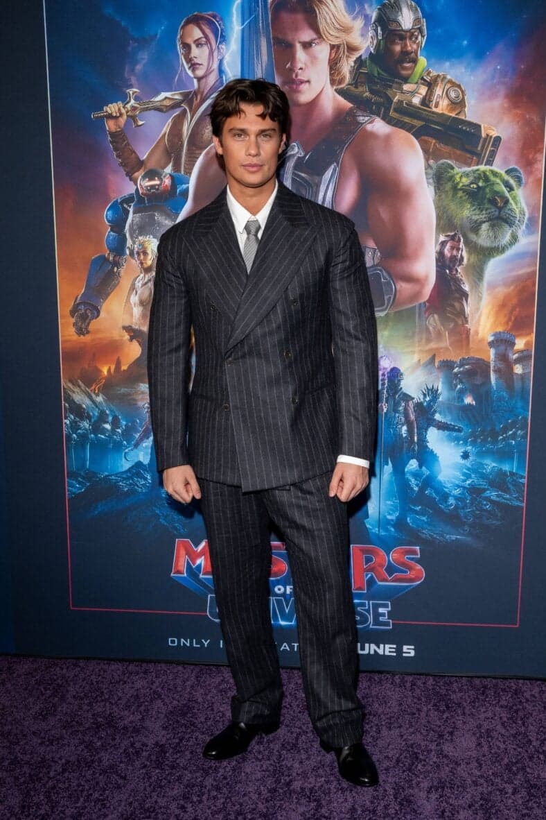Nicholas Galitzine posing