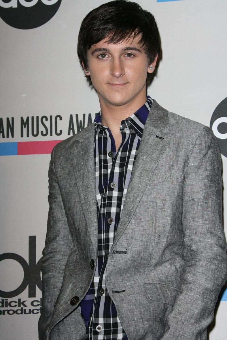 Mitchel on the red carpet 
