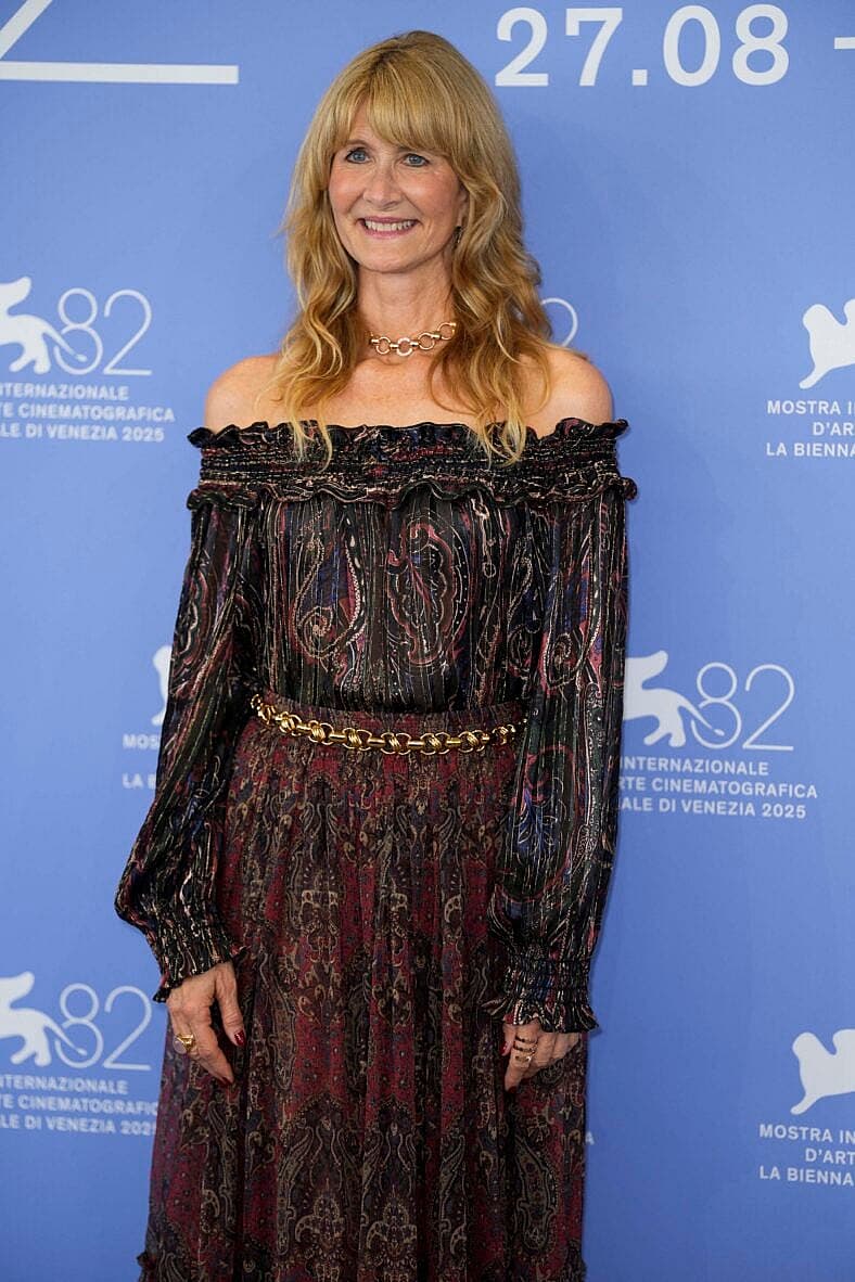 Laura Dern at ''Jay Kelly'' Photocall - The 82nd Venice International Film Festival In Venice Lido, Italy - 28 Aug 2025