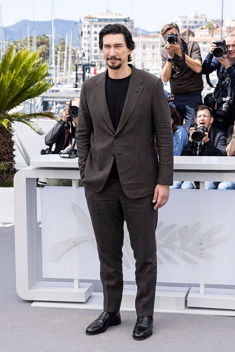 Adam Driver at the 'Paper Tiger' photocall at the 79th Cannes Film Festival