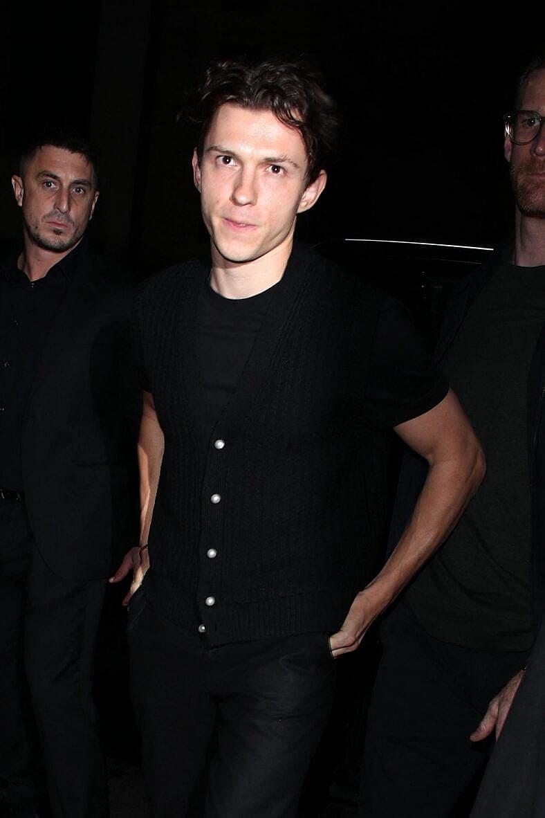 Tom Holland at a Dune 2 afterparty in Central London