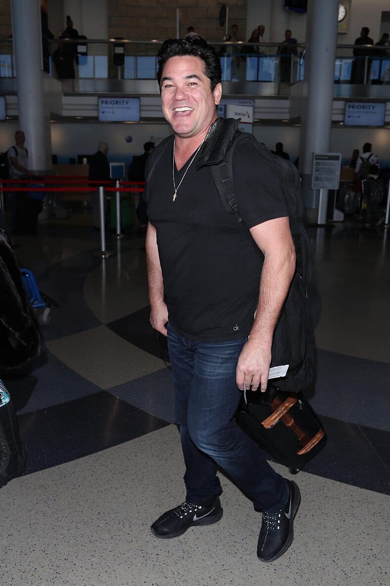 Dean Cain arrives at LAX airport