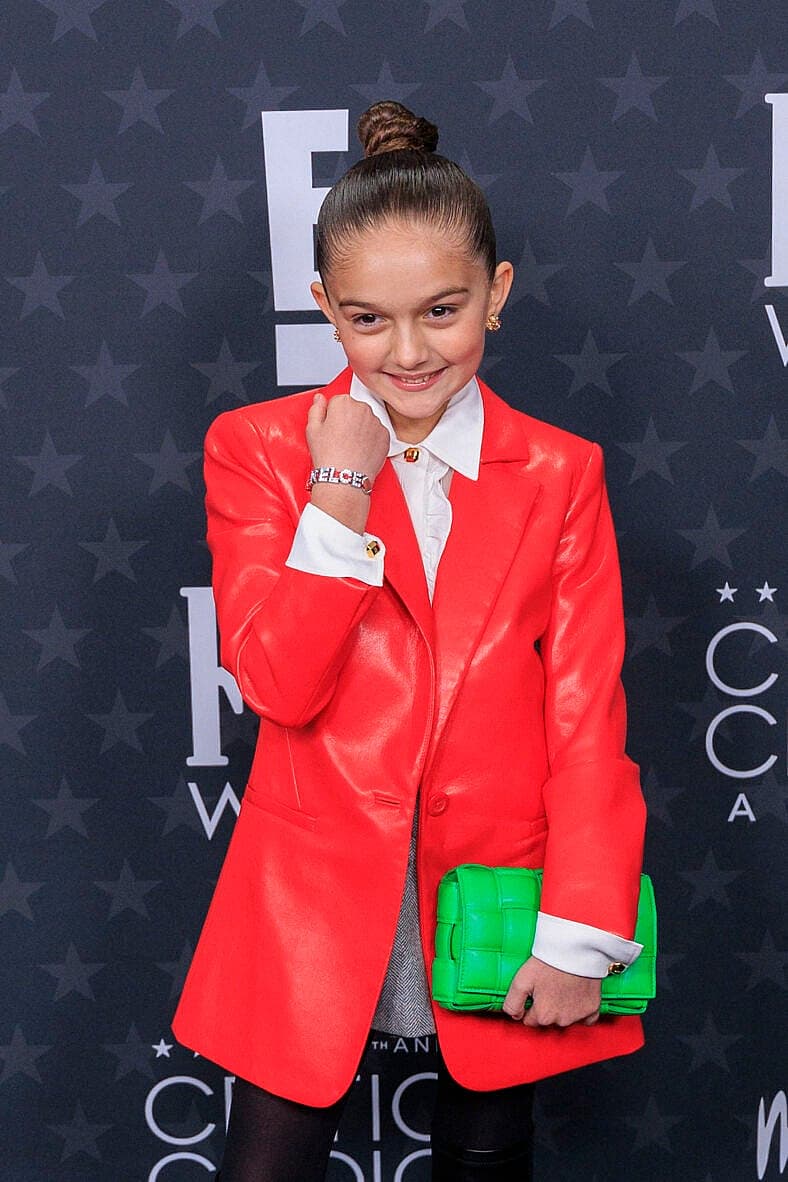 Taylen Biggs at 30th Critics Choice Awards - Arrivals