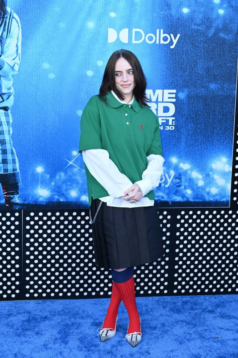 Billie Eilish at Hit Me Hard And Soft The Tour Premiere