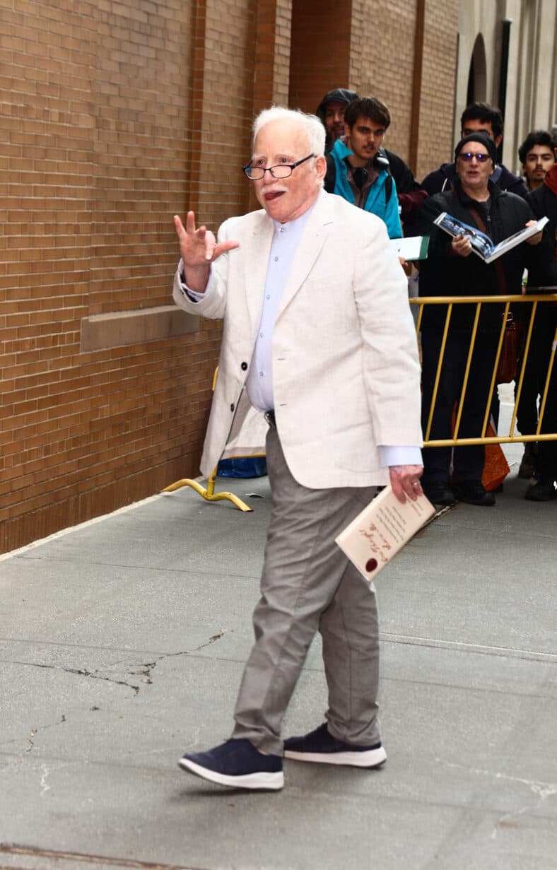 Richard Dreyfuss seen at the View in New York City