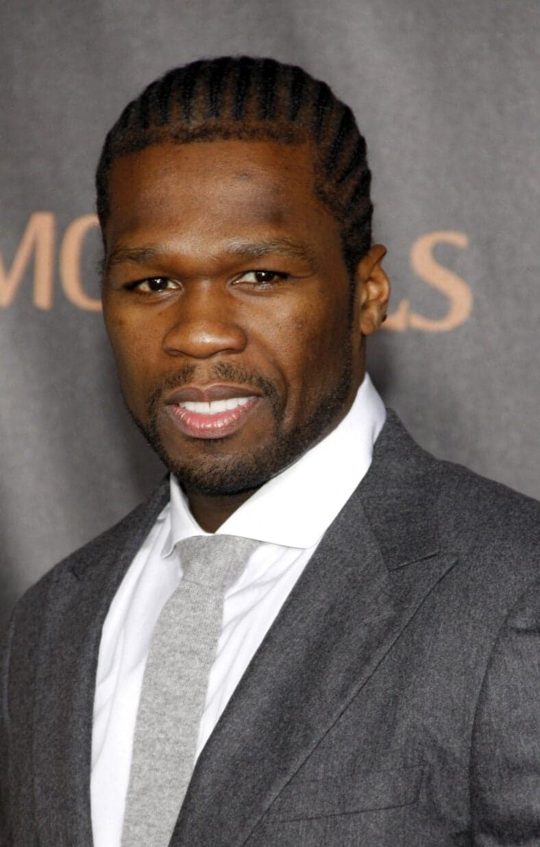 50 Cent at Los Angeles premiere of 'Immortals 3D' - Arrivals