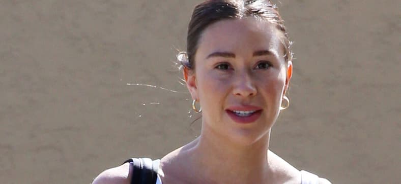 Gabby Windey at DWTS studio on Wednesday