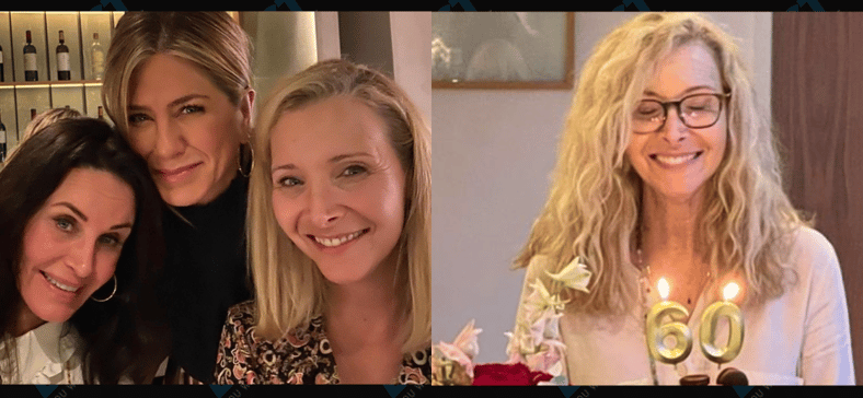 Happy birthday Lisa Kudrow, say Jennifer Aniston & Courteney Cox