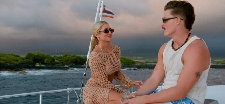 Scarlett Bentley, Bradley Bobbit in episode 202 of Temptation Island.