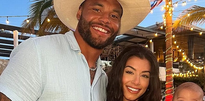 Dak Prescott and Sarah Jane Ramos