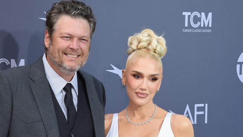 Gwen Stefani and Blake Shelton at 48th AFI Life Achievement Award Gala Tribute Celebrating Julie Andrews