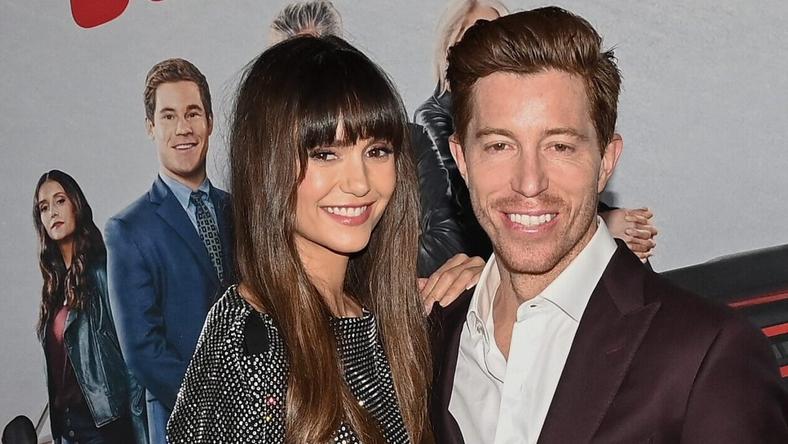 Nina Dobrev and Shaun White at the Los Angeles Premiere Of Netflix's ''The Out-Laws.'"