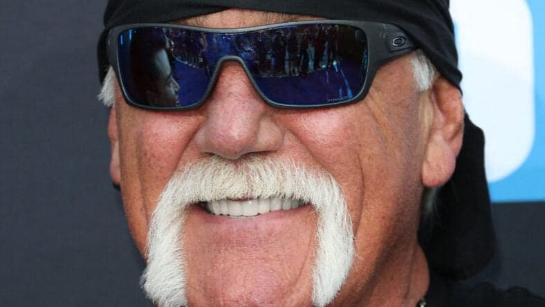 Hulk Hogan at WWE 20th Anniversary Celebration Marking Premiere Of WWE Friday Night SmackDown On FOX
