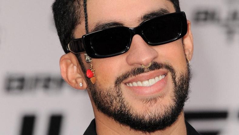Bad Bunny at World premiere of 'Bullet Train'