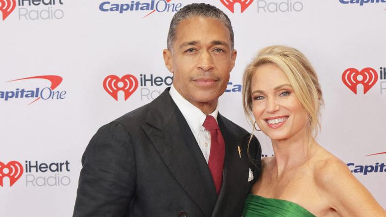 T.J. Holmes and Amy Robach
