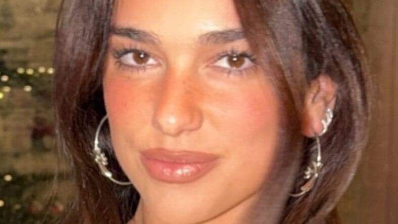 Dua Lipa close up