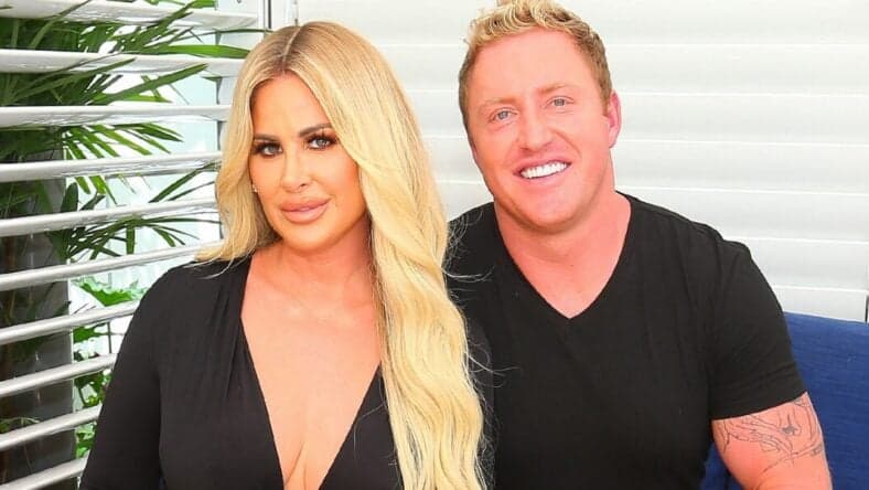 Kim Zolciak and Kroy Biermann attend the Grand Celebration event at Seminole Hard Rock Hotel & Casino Tampa