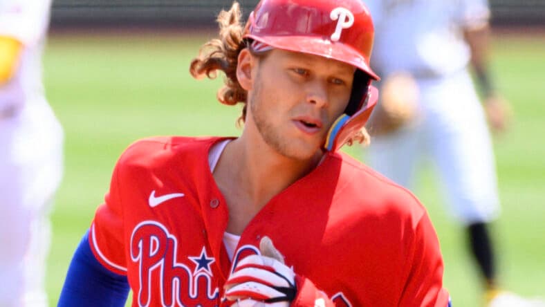 Alec Bohm, MLB player for the Phillies.