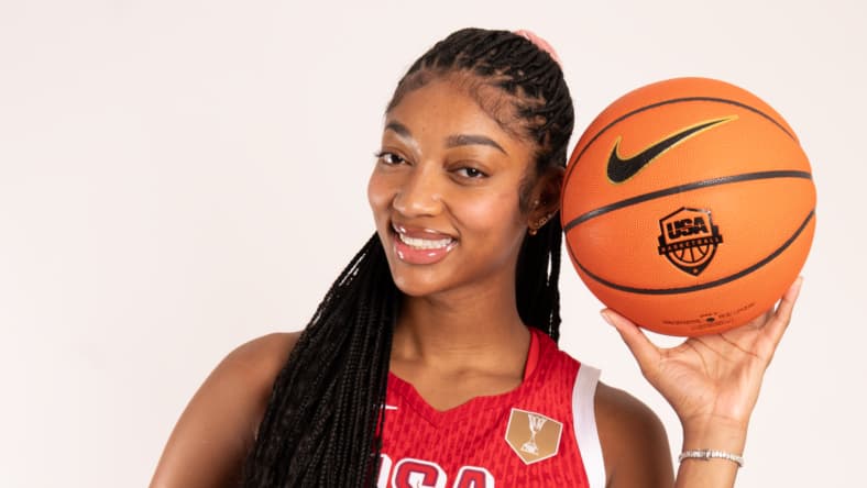Angel Reese, team USA.