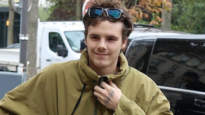 Cruz Beckham at Fashion Week